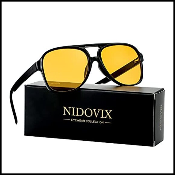 Polarized Classic Vintage Aviator Sunglasses Large Frame Retro 70s main image 6